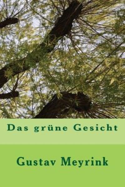 Cover for Gustav Meyrink · Das grune Gesicht (Taschenbuch) (2016)