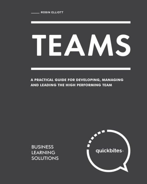 Cover for Robin Elliott · Teams (Paperback Book) (2017)