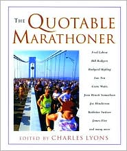 Cover for Charles Lyons · Quotable Marathoner (Inbunden Bok) (2001)