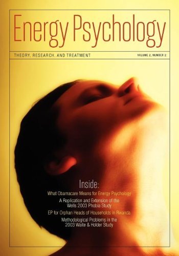 Cover for Church, Dawson, Ph.D. · Energy Psychology Journal, 2:2 (Paperback Book) [First Edition,first edition] (2010)