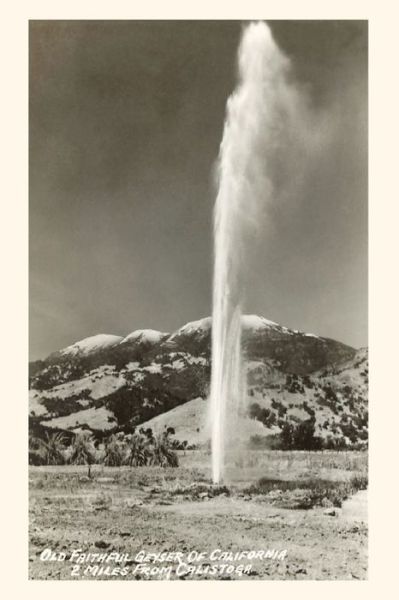 Cover for Found Image Press · The Vintage Journal Geyser near Calistoga, California (Paperback Book) (2022)