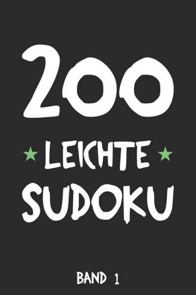 Cover for Tewebook Sudoku · 200 Leichte Sudoku Band 1 (Pocketbok) (2019)