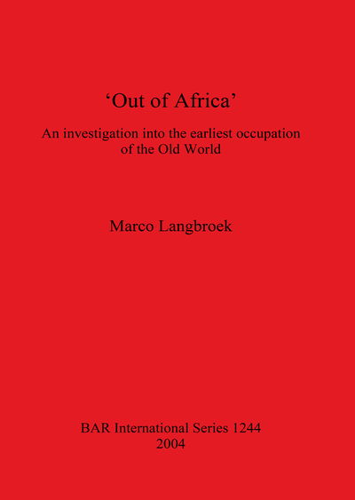 Cover for Marco Langbroek · Out of Africa' (Hardcover Book) (2004)