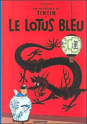 Cover for Herge · Le Lotus Bleu (Inbunden Bok) [French, Casterman edition] (1999)