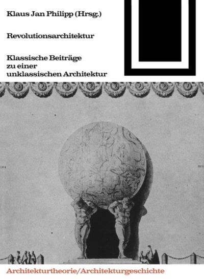 Cover for Philipp · Revolutionsarchitektur (Book) (1990)