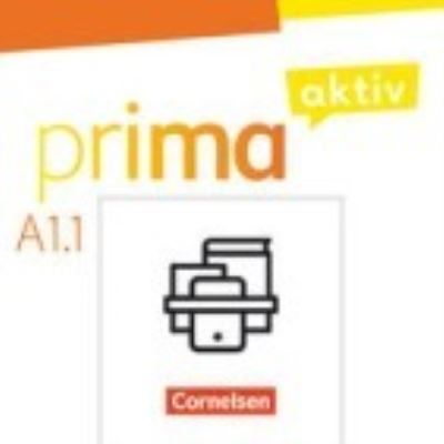 Cover for Sabine Jentges · Prima aktiv: Kursbuch und Arbeitsbuch A1.1 im Paket (Paperback Book) (2022)