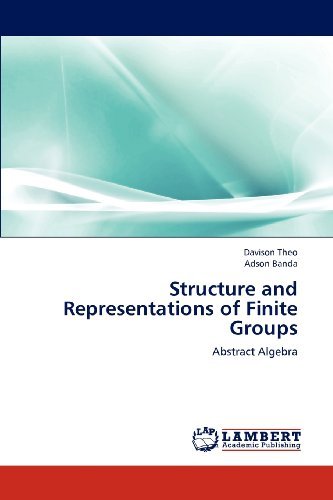 Cover for Adson Banda · Structure and Representations of Finite Groups: Abstract Algebra (Pocketbok) (2012)