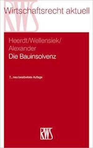 Cover for Alexander · Die Bauinsolvenz (Book)