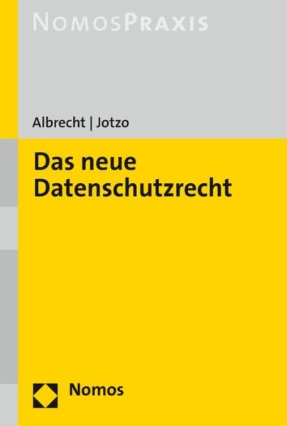 Cover for Albrecht · Das neue Datenschutzrecht der (Book) (2016)