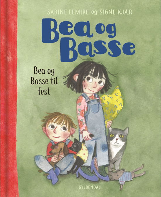 Cover for Sabine Lemire; Signe Kjær · Bea og Basse: Bea og Basse 7 - Bea og Basse sover hos Otto (Hardcover Book) [1st edition] (2024)