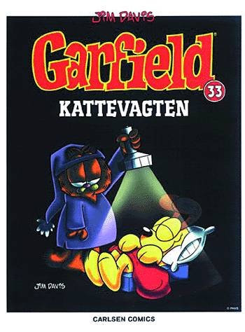 Cover for Jim Davis · Garfield, 33: Kattevagten (Hæftet bog) [1. udgave] (1999)