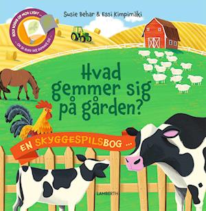 Cover for Susie Behar · Hvad gemmer sig på gården? (Bound Book) [1er édition] (2022)