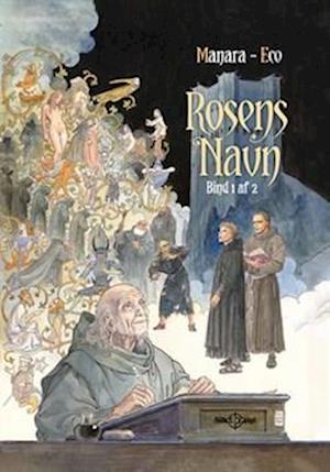 Cover for Milo Manara Umberto Eco · Rosens navn bind 1 (Bound Book) [1º edição] (2025)