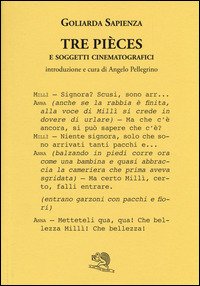 Cover for Goliarda Sapienza · Tre Pieces E Soggetti Cinematografici (Book)