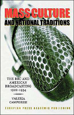 Cover for Valeria Camporesi · Mass Culture and National Traditions (Paperback Book) (2002)