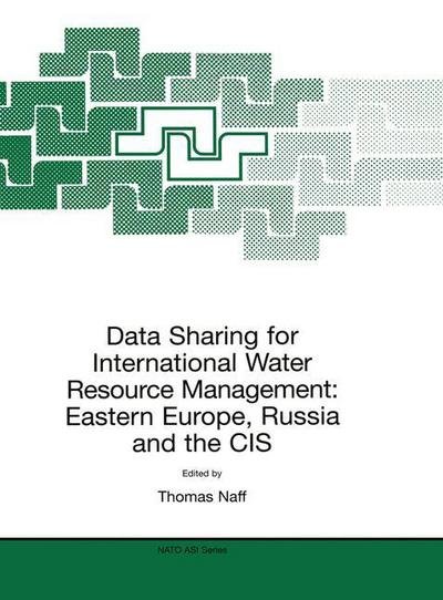 Cover for T Naff · Data Sharing for International Water Resource Management: Eastern Europe, Russia and the Cis - Nato Science Partnership Subseries: 2 (Paperback Bog) [1st Ed. Softcover of Orig. Ed. 1999 edition] (2010)