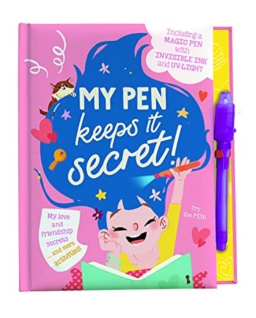 Cover for My Pen Keeps It Secret (Hardcover Book) (2021)
