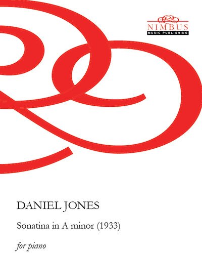 Cover for Jones · Sonatina in a Minor (CD) (2022)