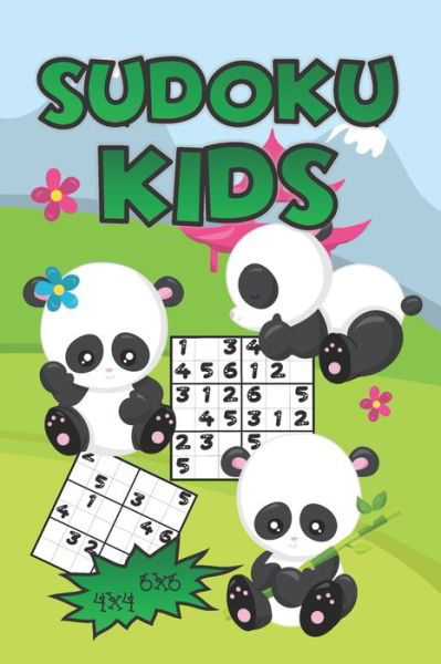 Cover for Blue Bubble · Sudoku Kids Panda (Paperback Book) (2020)