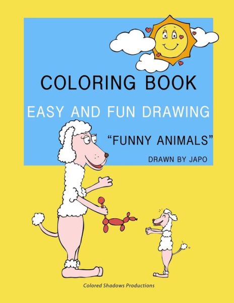 Cover for Jacopo Candeloro Japo · Funny Animals Coloring Book (Paperback Book) (2020)