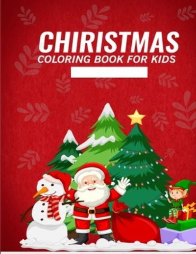 Cover for Smart Book · Christmas Coloring Book for Kids (Paperback Bog) (2021)