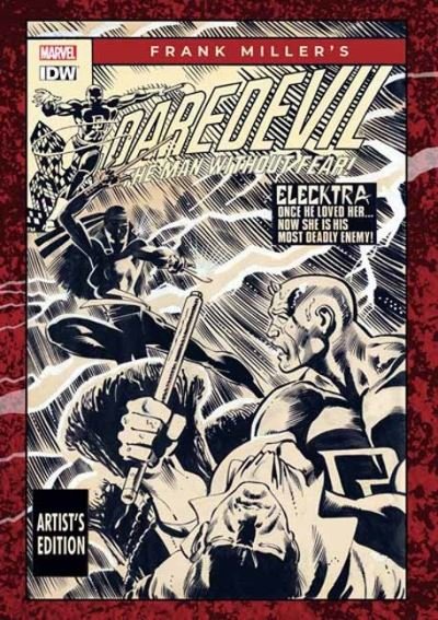 Cover for Roger Mckenzie · Frank Miller's Daredevil Artist's Edition (Hardcover bog) (2023)