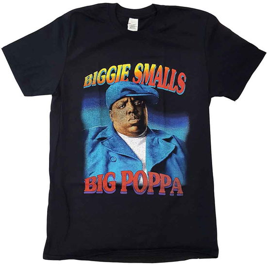 Biggie Smalls Unisex T-Shirt: Poppa - Biggie Smalls - Fanituote -  - 9950670701046 - 