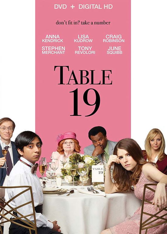 Cover for Table 19 (DVD) (2017)