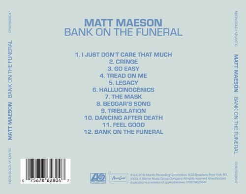 Cover for Matt Maeson · Bank On The Funeral (CD) (2022)