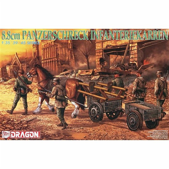 1/35 8.8cm Panzerschreck Infanteriekarren - Dragon - Koopwaar - Marco Polo - 0089195861047 - 