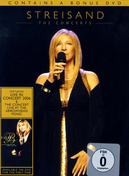Cover for Barbra Streisand · Concerts (DVD) [Deluxe edition] (2009)