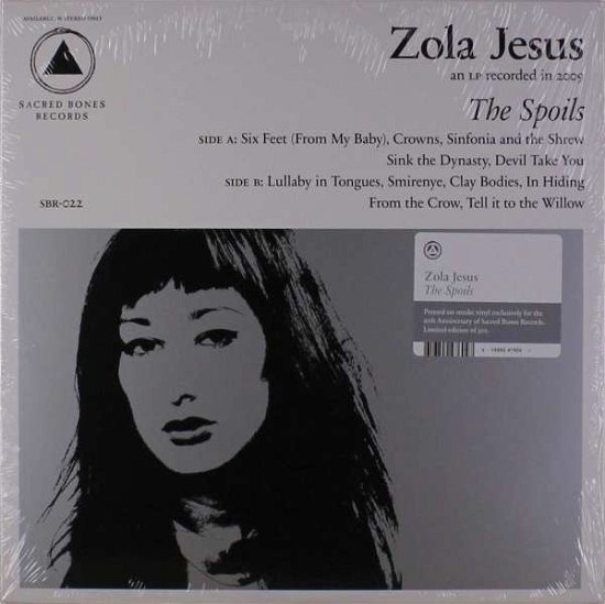 Spoils - Zola Jesus - Musik - SACRED BONES - 0616892476047 - 8. september 2017