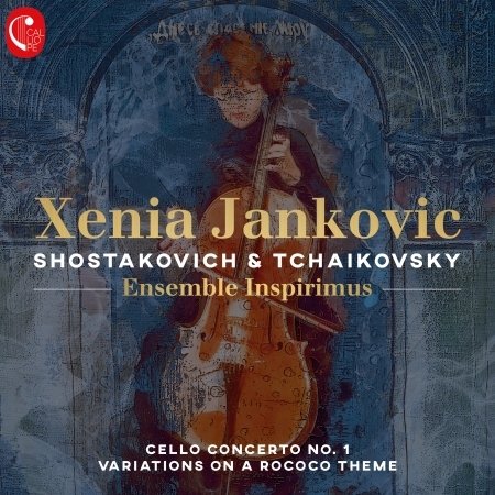 Cover for Xenia Jankovic / Ensemble Inspirimus · Shostakovich Cello Concert No 1 In E-Flat Major Op 103 / Tchaikvisky Rococo Variations (CD) (2022)