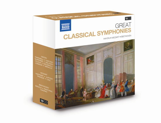 Great Classical Symphonies - Various Composers - Musiikki - NAXOS REGULAR - 0730099106047 - maanantai 7. toukokuuta 2012