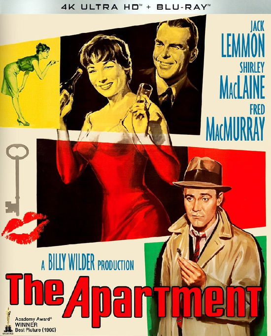 Cover for Apartment (1960) (4K UHD Blu-ray) (2022)