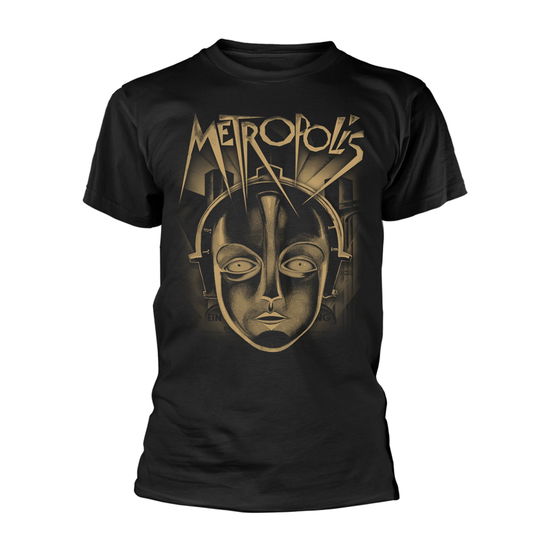 Cover for Metropolis · Metropolis (Face) (T-shirt) [size XL] [Black edition] (2018)