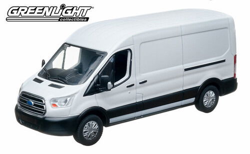 Cover for 1:43 2015 Ford Transit (V363) - Oxford White (MERCH) (2020)