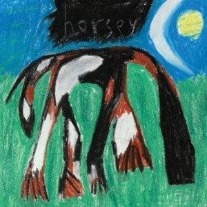 Cover for Current 93 · Horsey (Sky Blue) (LP) [Coloured edition] (2020)