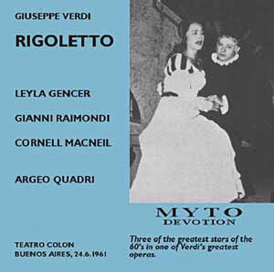 Cover for G. Verdi · Rigoletto (CD) (2008)