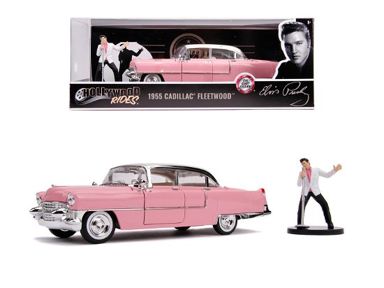 Cover for Jada · Elvis Presley Cadillac Fleetwood 1955 1-24 Scale Die-Cast, Opening Doors, Boot &amp; (Toys)