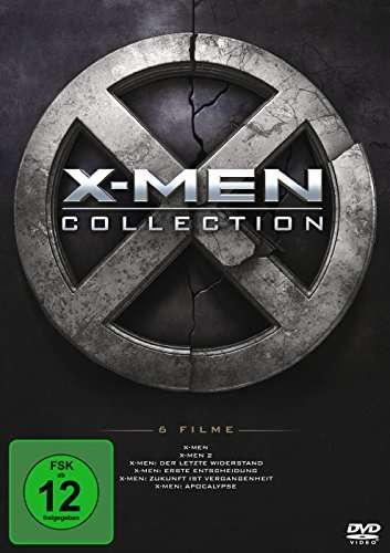 Cover for X-men 1-6 (DVD) (2016)