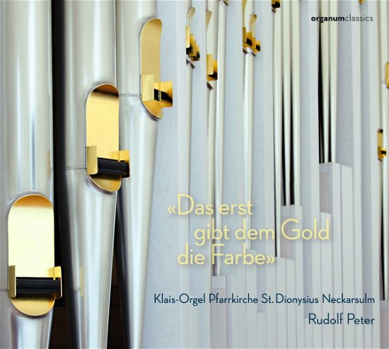 Cover for Rudolf Peter · Klais-Orgel Pfarrkirche St. Dionysius (CD) (2015)