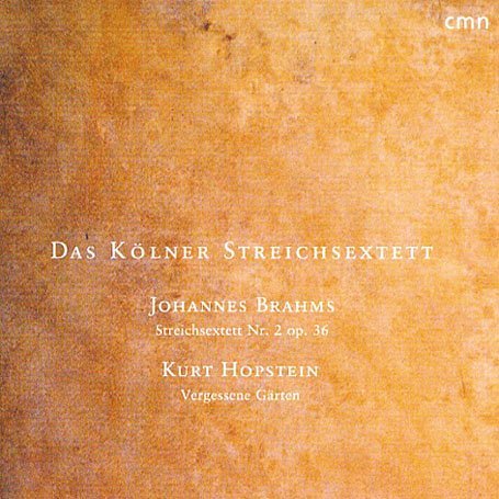 Cover for Brahms / Hopstein · Streichsext.2 Op.36/Vergessene... (CD) (2006)