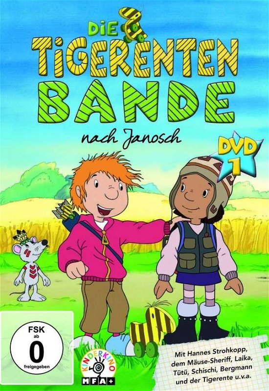 Cover for Die Tigerentenbande-vol.1-folge 1-6 (DVD) (2010)