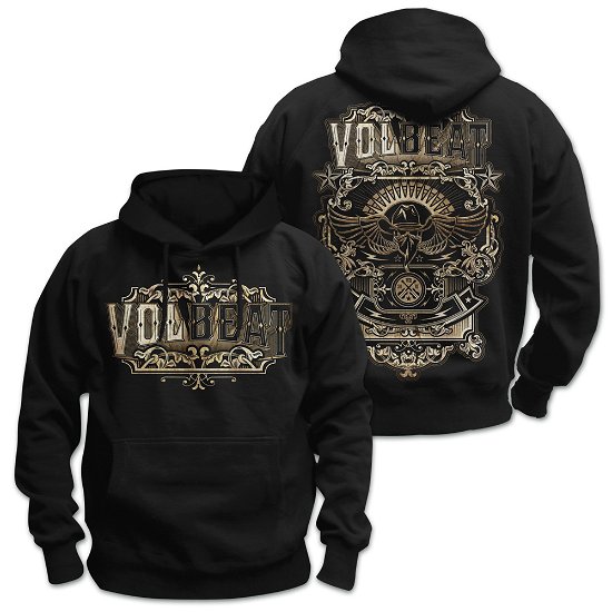 Cover for Volbeat · Old Letters Black (Hoodie) [size XXL] (2013)
