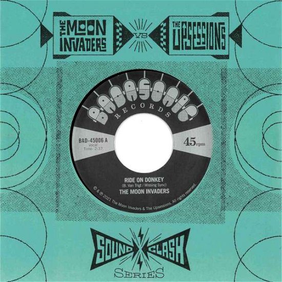 Cover for Moon Invaders Vs The Upsessions · Soundclash Vol.2 (7&quot;) (2022)