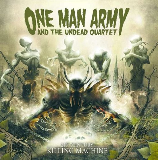 Cover for One Man Army and the Undead Quartet · 21st Century Killing Machine (CD) [Digipak] (2016)