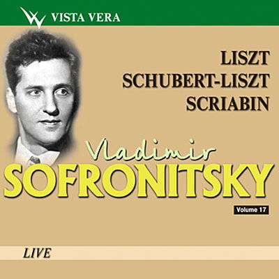 Cover for Vladimir; SOFRONITSKY · Vladimir Sofronitsky Vol. 1 (CD)