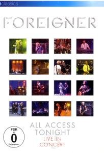 Cover for Foreigner · All Access Tonight (DVD) (2018)