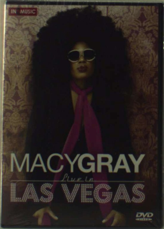 Cover for Macy Gray · Live In Las Vegas (DVD) (2018)